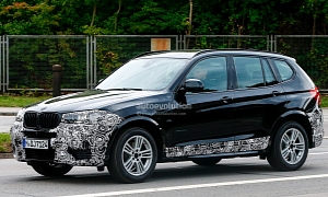 Spyshots: 2015 BMW X3 Facelift Has New Headlights