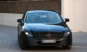 Spyshots: 2015 CLS Shooting Brake Likely to Get 9G-Tronic