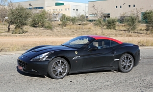 Spyshots : 2015 Ferrari California Replacement Out Engine Testing
