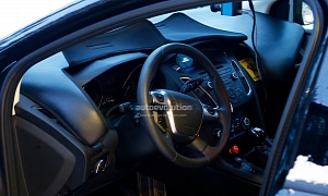 Spyshots: 2015 Ford Focus Facelift Interior Revealed