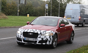 Spyshots: 2015 Jaguar XJ Facelift