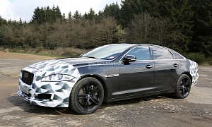 Spyshots: 2015 Jaguar XJR Facelift