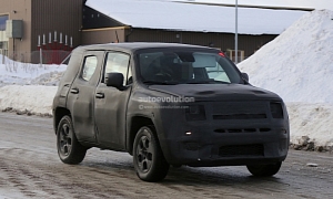 Spyshots: 2015 Jeep Junior Testing Continues Ahead of Rumored Geneva Debut