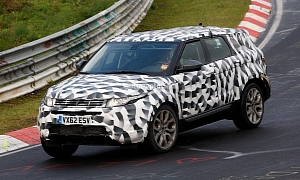 Spyshots: 2015 Land Rover Freelander (LR2) Mule Testing at Nurburgring