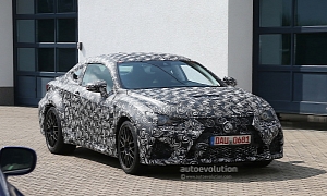 Spyshots: 2015 Lexus IS-F Coupe Could Be Named RC F