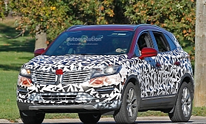 Spyshots: 2015 Lincoln MKC Spotted Testing with Minimal Camo