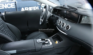 Spyshots: 2015 Mercedes-Benz S-Class Coupe Interior Revealed