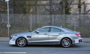 Spyshots: 2015 Mercedes CLS 63 AMG Showing More than Ever