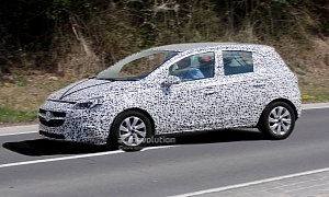 Spyshots: 2015 Opel Corsa 5-Door