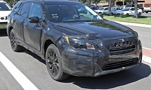Spyshots: 2015 Subaru Outback