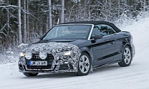 Spyshots: 2016 Audi A3 Cabriolet Facelift Begins Winter Testing