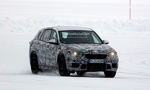 Spyshots: 2016 BMW X1 Caught Undergoing Winter Testing