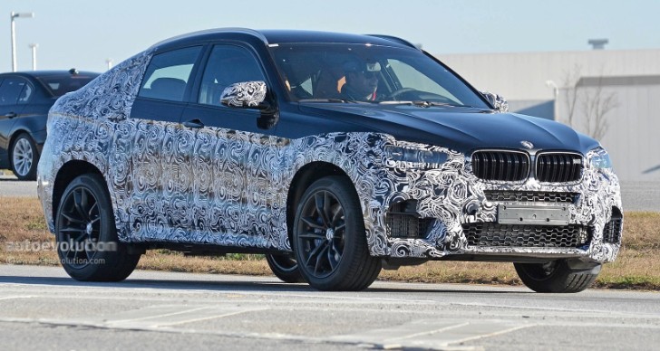 Spyshots: 2016 BMW X6 M 