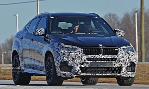Spyshots: 2016 BMW X6 M Emerges for Testing