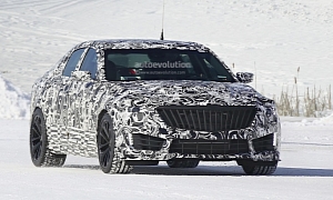 Spyshots: 2016 Cadillac CTS-V Gets a New Face