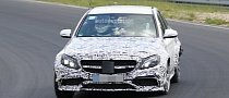Spyshots: 2016 Mercedes-Benz E-Class (W213) Mule Spotted on Nurburgring