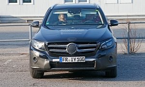 Spyshots: 2016 Mercedes-Benz GLC Could Be Bigger than Original ML, Will Debut on June 17th