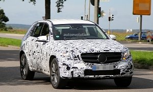 Spyshots: 2016 Mercedes GLK Loses Camo, Rumored to Adopt GLC