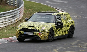 Spyshots: 2016 MINI Clubman on the Nurburgring for the First Time