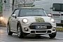 Spyshots: 2016 MINI Cooper Convertible Spied with MINImal Camouflage and JCW Looks Pack