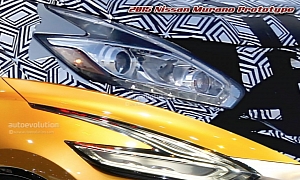 Spyshots: 2016 Nissan Murano Design Details Being Revealed