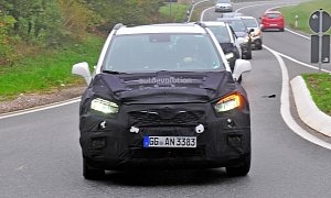 Spyshots: 2016 Opel Mokka Facelift Getting LED Headlights?