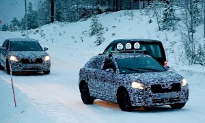 Spyshots: 2017 Audi Q2 Begins Winter Testing with FWD and AWD