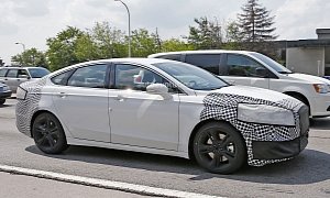 Spyshots: 2017 Ford Fusion / Mondeo ST Performance Sedan First Photos