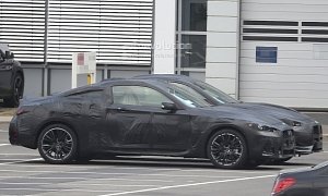 Spyshots: 2017 Infiniti Q60 Coupe Spied for the First Time at Mercedes Facility