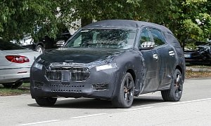 Spyshots: 2017 Maserati Levante Production Model Spied for the First Time