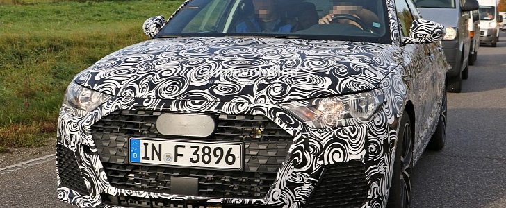 Spyshots: 2018 Audi A1 Spied in Detail, S Line Body Kit Previews S1