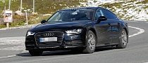 Spyshots: 2018 Audi A7 Chassis Testing Mule Seen for the First Time