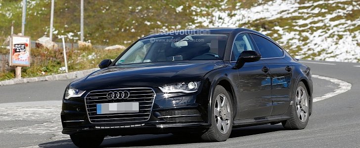 2018 Audi A7 Chassis Testing Mule Seen for the First Time