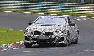 Spyshots: 2018 BMW 8 Series Shows M Sport Front Bumper and Gaping Intakes