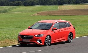 Spyshots: 2018 Opel Insignia GSi Wagon Drops Disguise
