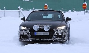 Spyshots: 2019 Audi TTS Roadster Playing with Rally Car Lights