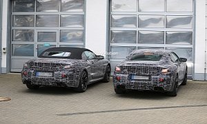 Spyshots: 2019 BMW M8 Coupe and Cabriolet Nurburgring Comparison