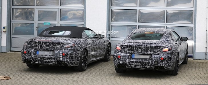 Spyshots: 2019 BMW M8 Coupe and Cabriolet