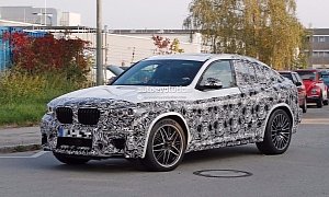 Spyshots: 2019 BMW X4 M Gets a New Twin-Turbo Inline-Six to Play With