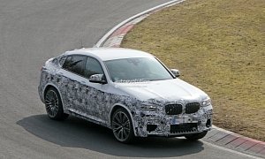 Spyshots: 2019 BMW X4 M Tests New S58 Twin-Turbo Straight-Six on Nurburgring