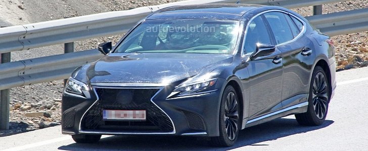 Spyshots: 2019 Lexus LS F Spotted, Could Pack Twin-Turbo V8