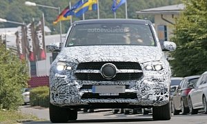 Spyshots: 2019 Mercedes-AMG GLE 63 Prototype Has Tiny Exhaust
