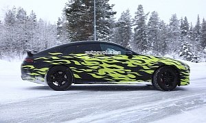 Spyshots: 2019 Mercedes-AMG GT Coupe Four-Door Strips to Show Hot Rod Camo