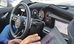 Spyshots: 2019 Porsche 911 Reveals Digital Dashboard with Analog Rev Counter
