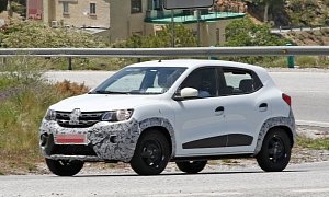 Spyshots: 2019 Renault Kwid Facelift Caught Testing in Europe