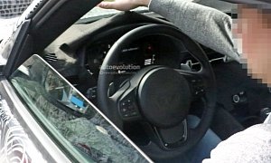 Spyshots: 2019 Toyota Supra Interior Shown by Prototype, Has Sporty Digital Dash