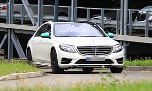 Spyshots: 2020 Mercedes S-Class W223 Mule Spied for the First Time, Looks Wider