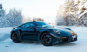 Spyshots: 2020 Porsche 911 Turbo Looks Like a Restomod