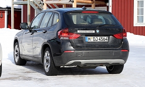 Spyshots: All-Electric BMW X1