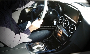 Spyshots: All-New 2015 Mercedes GLK-Class (X205) Interior Revealed